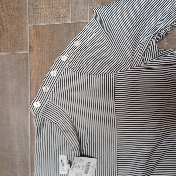 Womens J CREW  size 2 hi low blouse - Picture 2 of 3